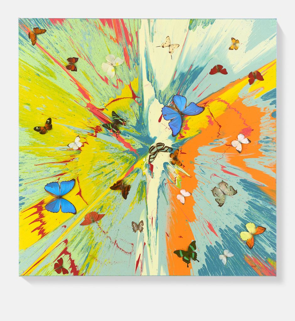 Beautiful Nature Will Heal You Painting (with Butterflies) 1 main image