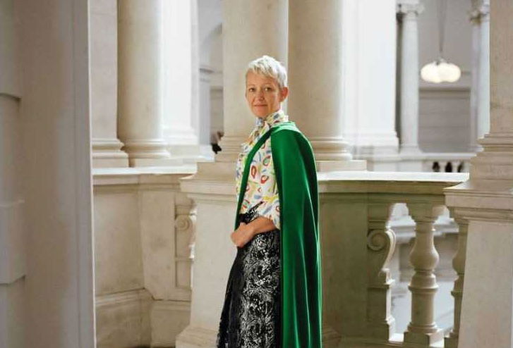 Maria Balshaw, the outgoing director of Tate. Photograph by Tereza Červeňová, copyright Telegraph Media Group Limited 2017, courtesy of Tate.