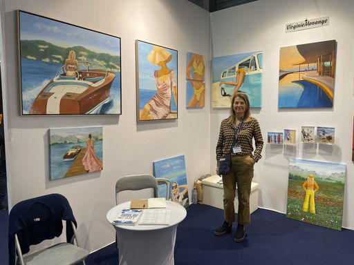 Virginie Monange: Painting the Path from the French Alps to Tokyo