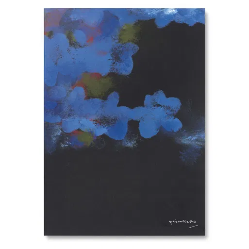 Brian Clarke A4 Notebook - Night Orchid 216