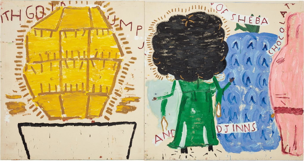 Queen of Sheba with Gold Lump (2012). Sold for $230,400 in 2019. Image courtesy of Phillips
