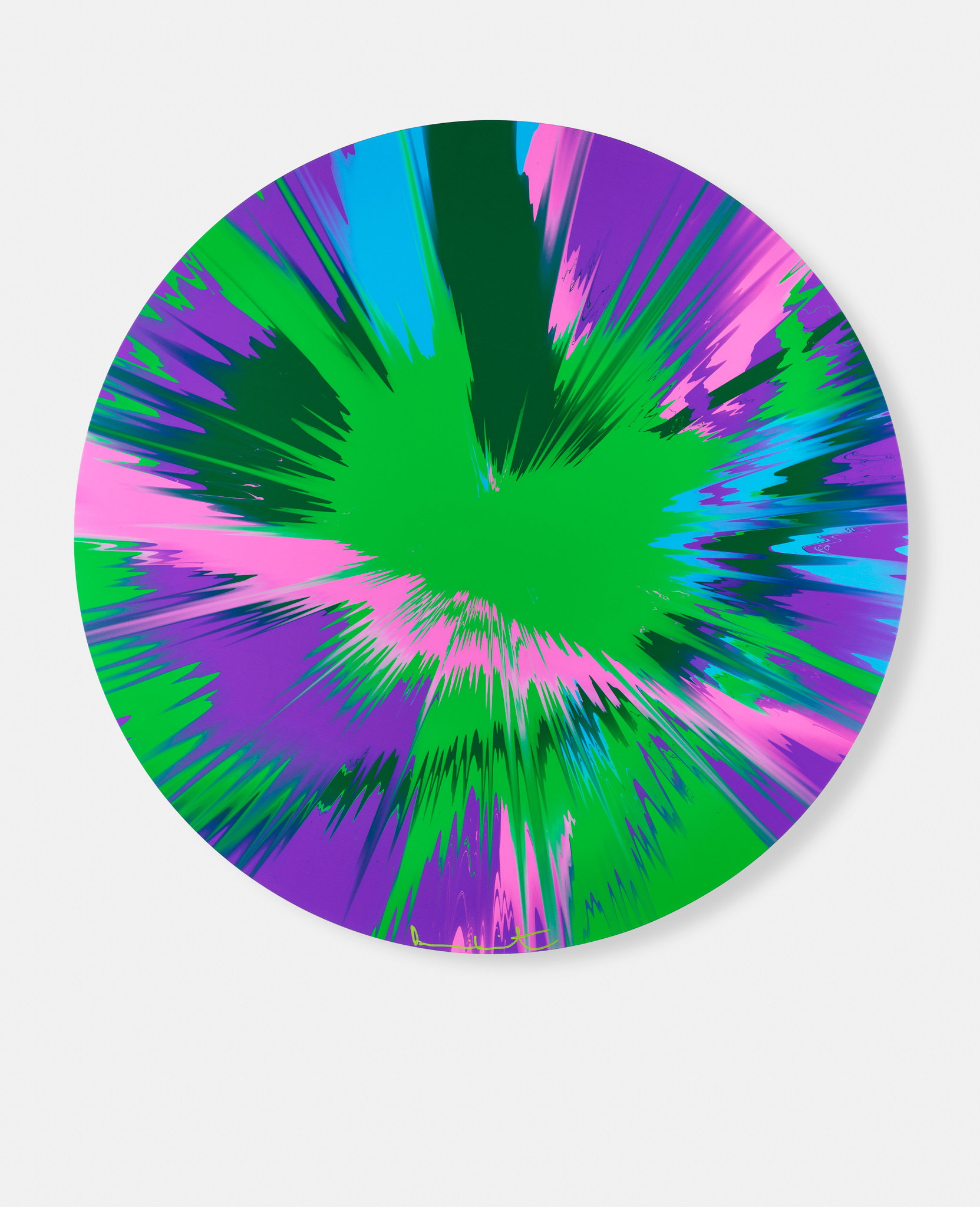 Beautiful, Very Monotonous, Heartening And Exhilarating Vapor Painting image #1 main image